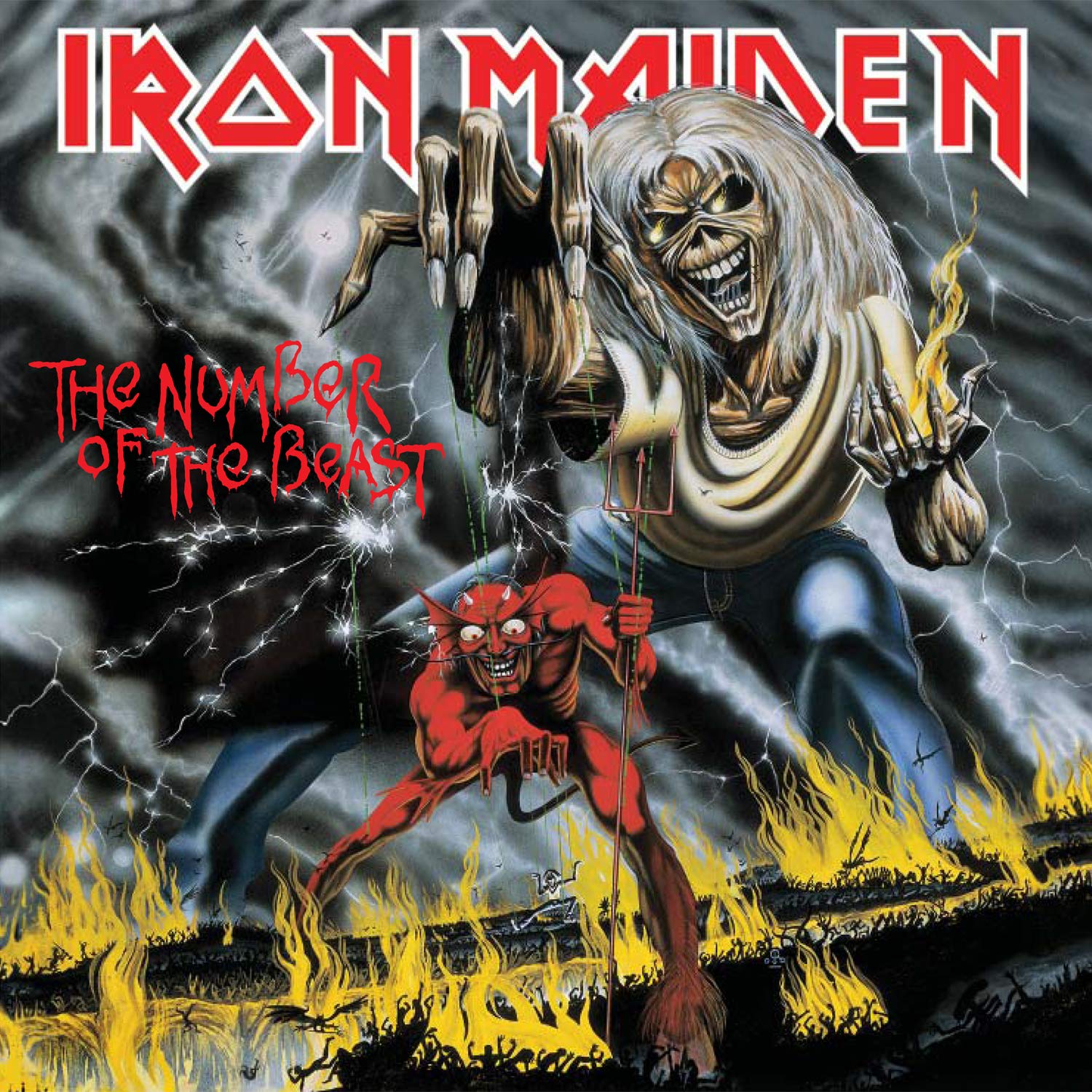 IRON MAIDEN Number of the Beast レコードメガデス The Number Of The Beast | Amazon.com.br